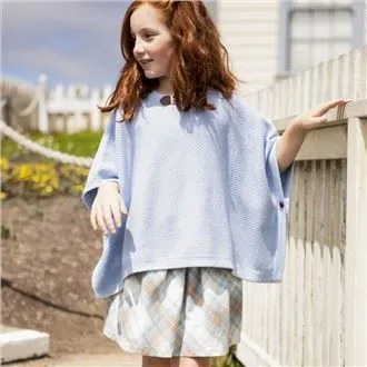 مانتو پانچو دخترانه